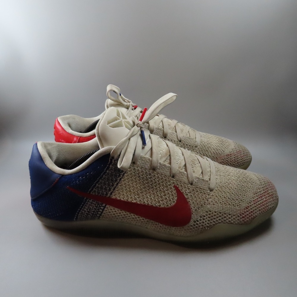 Nike Kobe 11 Elite Low Team USA Shoes Mens Size 13 822675-184